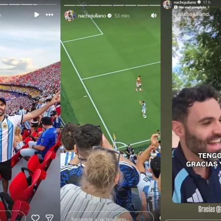 Quién es Nacho Juliano, el cronista de A la Barbarossa que explotó en redes y vio a Messi