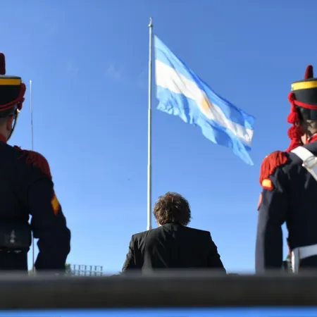 Día de la Bandera: el ranking de palabras del discurso de Milei en Rosario