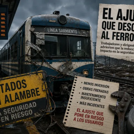 Crecen las alarmas por el estado de los trenes y la oposición apunta al ajuste de Milei