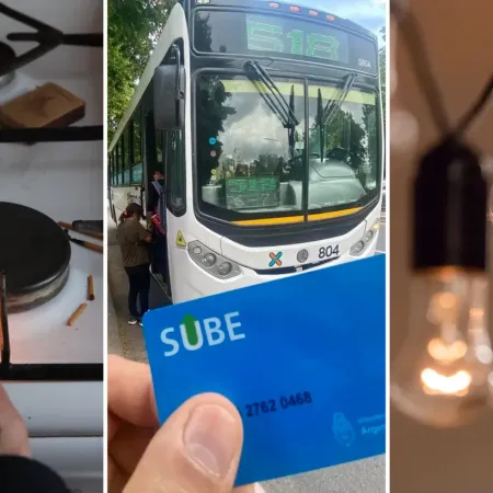 Gas, luz, agua y transporte: el gasto mensual del AMBA que ya se lleva el 15% del sueldo