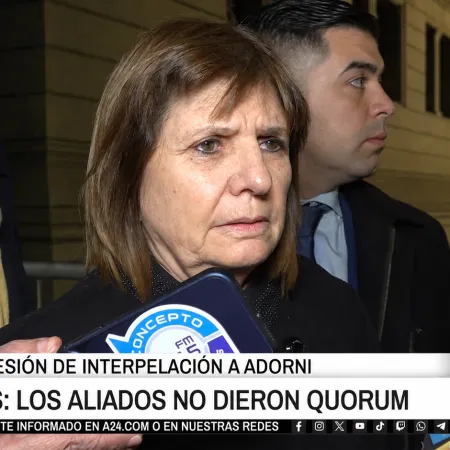 Bullrich ratificó que bajó a Adorni del Senado: el rol clave de Karina Milei