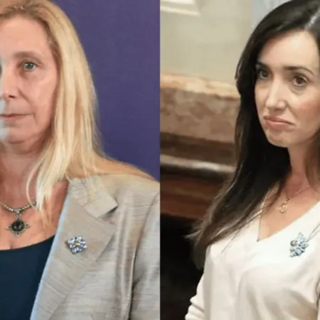 Victoria Villarruel fustigó a Karina Milei por la salida de Manuel Adorni