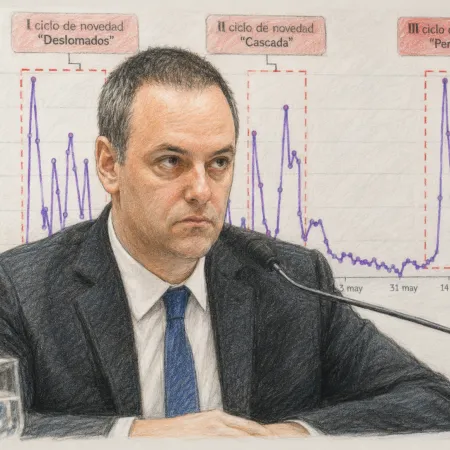 "Deslomado", "cascada" y "pendrive": así evolucionó el caso Adorni en redes
