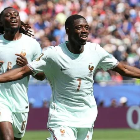 Dembélé eclipsó a Mbappé y Haaland en la goleada de Francia a Noruega por 4-1