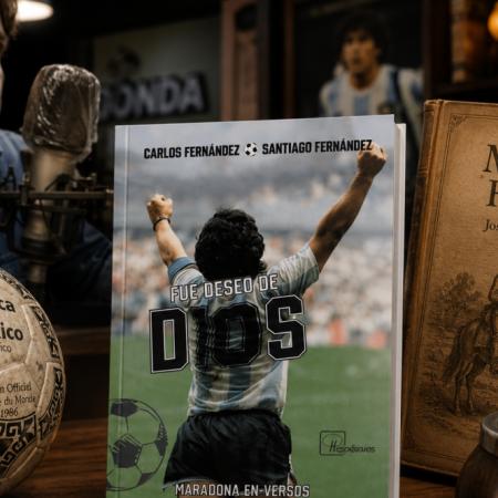 Maradona y el Martín Fierro se cruzan en un libro inédito escrito en versos