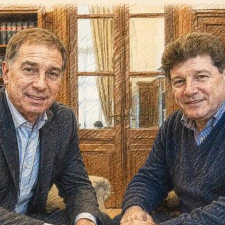 Santilli recibió a Melella: por qué el de Tierra del Fuego llegó debilitado