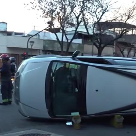 Una mañana caótica: tres choques con vuelcos y seis heridos en pocas horas