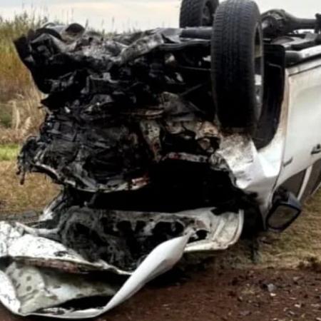 Una curva fatal: murieron cuatro personas en un choque frontal en Santa Fe