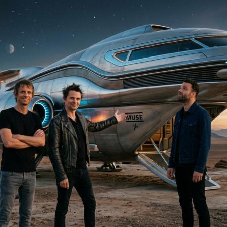 Una nave espacial en vivo: la apuesta de Muse para reinventar sus conciertos