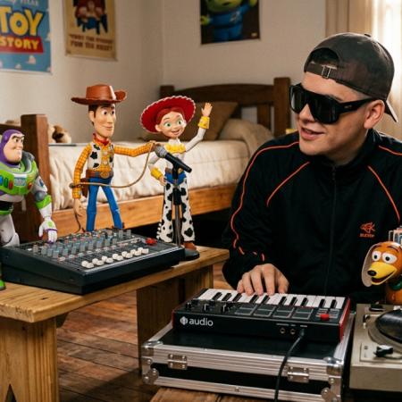 Bizarrap entra al universo de Pixar con un personaje de Toy Story 5