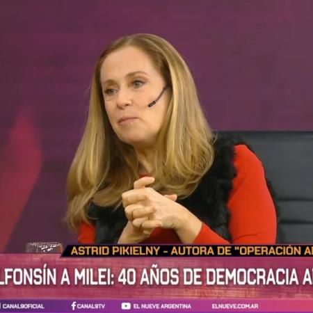 Astrid Pikielny presentó su libro y analizó el nuevo rumbo político del Gobierno