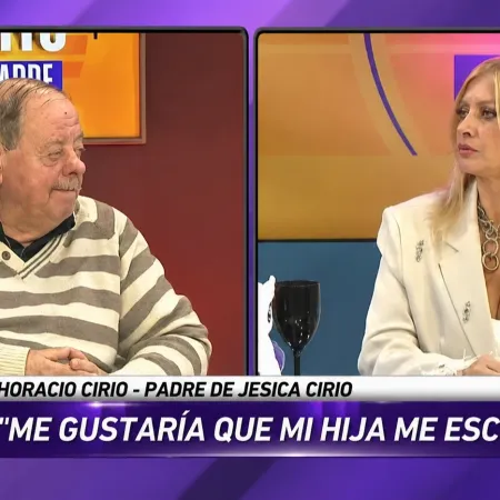 Yuyito González debutó en Net TV y el padre de Jesica Cirio rompió el silencio
