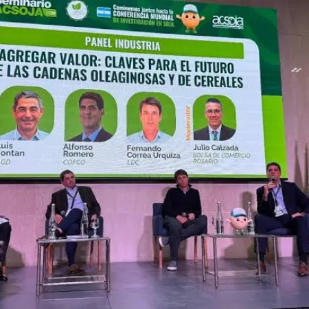 COFCO, AGD y LDC remarcaron qué necesita la cadena de soja para despegar