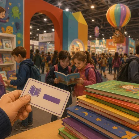 Capital Humano mantendrá el programa Chequelibro en la Feria del Libro Infantil