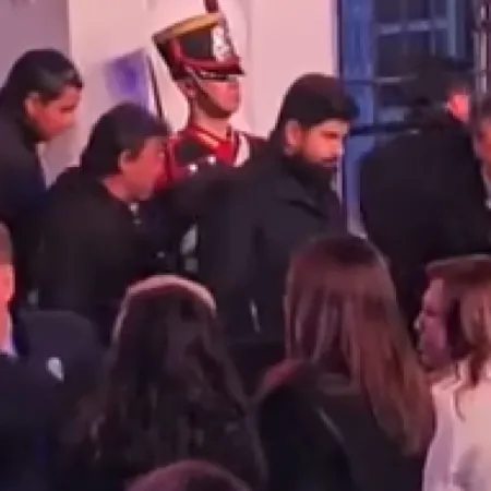 Frialdad en Tucumán: Villarruel y Santilli evitaron saludarse durante la ceremonia oficial