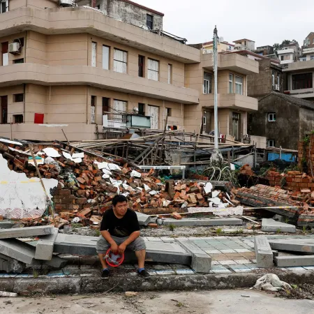 China en alerta por Bavi: lluvias, deslizamientos y más provincias en riesgo
