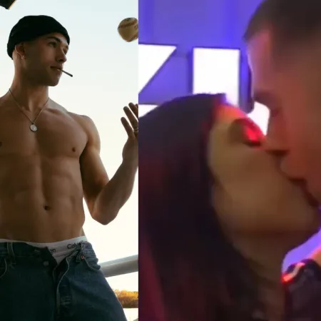 Las fotos hot de Lucas Sapoznik, el modelo que se chapó a Cami Mayan en LUZU TV