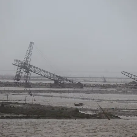 Inundaciones en China: Bavi dejó ciudades bajo el agua y miles de evacuados