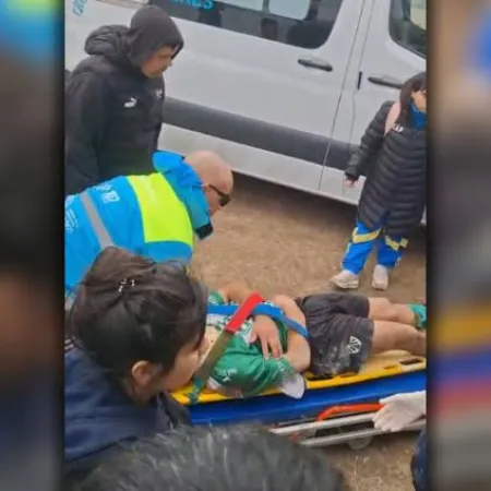 Así fue la brutal batalla campal en un partido de fútbol en Ensenada