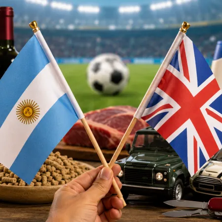 Argentina - Inglaterra: del 40% a solo el 1% de nuestras exportaciones