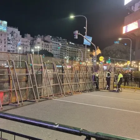 CABA: así será el operativo de seguridad y los cortes en el Obelisco