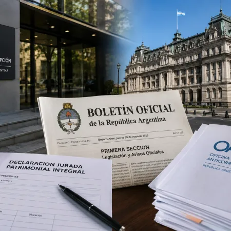 Más tiempo para cumplir: la Oficina Anticorrupción estira el plazo de las DD.JJ.