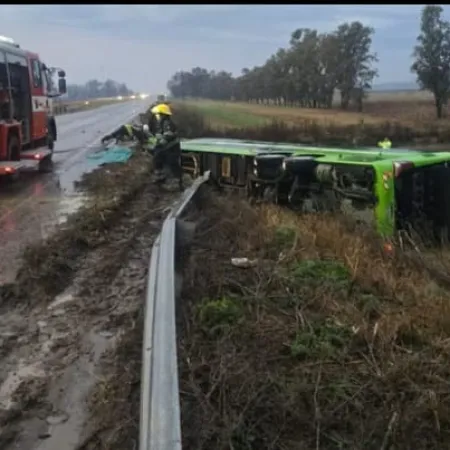 Accidente en Ruta 7: qué dijo uno de los sobrevivientes del micro siniestrado
