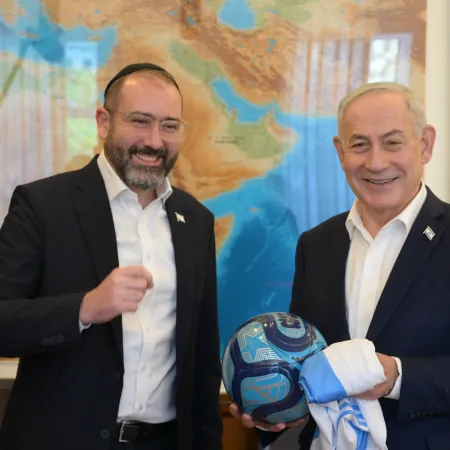 Netanyahu apoyó a Argentina y volvió a elogiar a Milei antes de la final