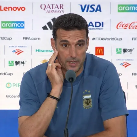 Scaloni, entre lágrimas, puso en duda su continuidad tras la final perdida