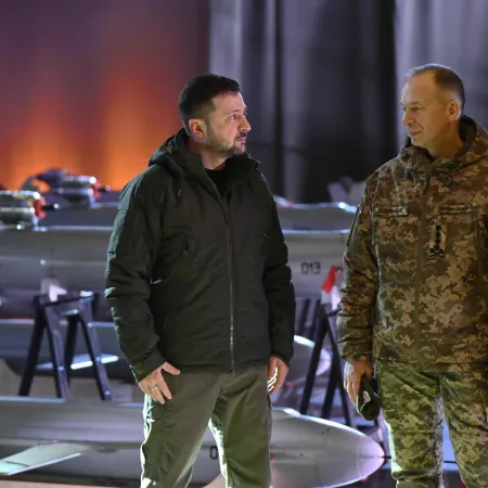 Zelenski designó a Mijailo Drapaty e Ihor Skybiuk en la cúpula militar