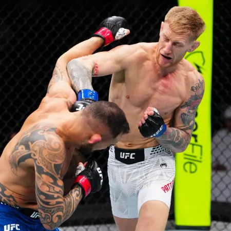 Un golpe que sintió toda Argentina: Ponzinibbio cayó por KO en su regreso a la UFC