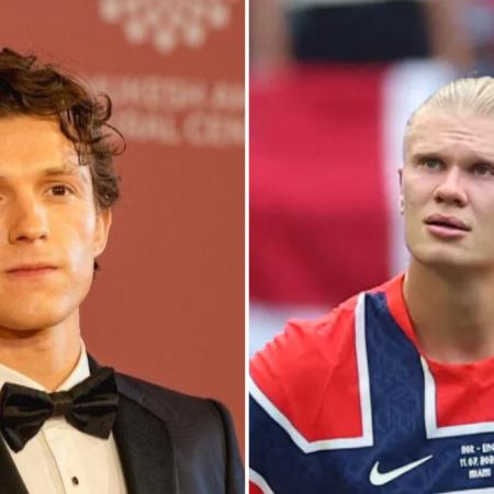 De ignorarlo a querer verlo: Haaland aceptó reunirse con Tom Holland