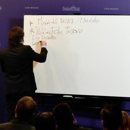 "Masterclass": Milei trazó los 6 cambios del Banco Central a legisladores de LLA