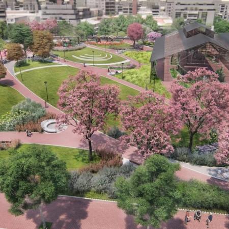 La Ciudad convierte la ex estación de tranvías de San Cristóbal en plaza