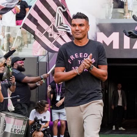 Casemiro fue presentado en Inter Miami y se rindió ante Messi: "Es el dios del fútbol"