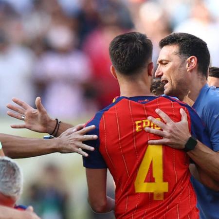 Scaloni frenó una pelea entre los jugadores y evitó un escándalo en Argentina–España