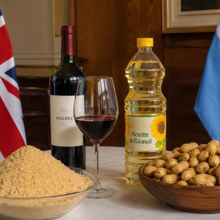 Argentina-Inglaterra: un clásico en la cancha, pero un socio menor para el agro