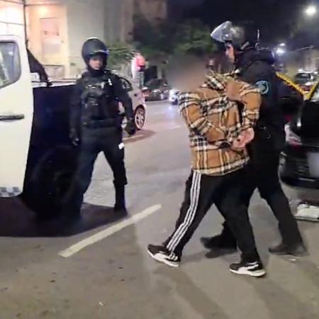 Dos peruanos fueron detenidos con un kilo de cocaína en un taxi trucho