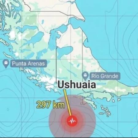 Se registró un sismo de 5.9 en el Pasaje de Drake: cómo se sintió en Ushuaia