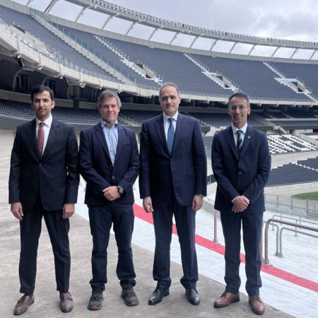 Arabia Saudita sondea una cooperación con River tras visitar el Monumental