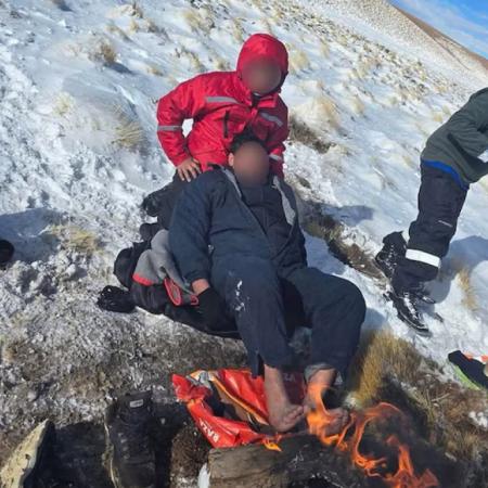 Catamarca: cuatro mineros fueron rescatados tras quedar atrapados por la nieve