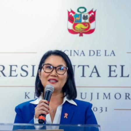 La ceremonia de Keiko Fujimori en Lima marca el regreso del fujimorismo al Ejecutivo