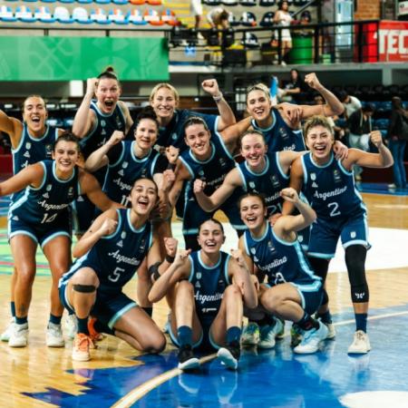 Básquet femenino: victoria agónica de Argentina en el clasificatorio de Guadalajara