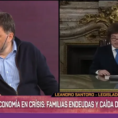 La sorpresiva definición de Santoro: cuál es el sostén político y económico de Milei