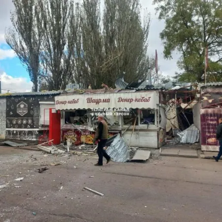 Un dron persiguió a un vendedor en Jersón y reavivó denuncias contra Rusia
