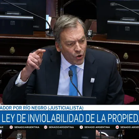 Explosivo discurso de Martín Soria en el Senado y una alerta: "Prepárense"