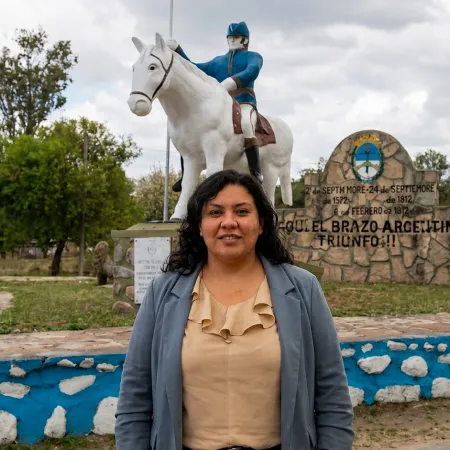 Moira Dantur, la intendenta que recibe los reclamos por la Ruta 34: "Hay que ir a 10 km/h"