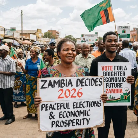 La República de Zambia vota con el 6% de las reservas conocidas de cobre en juego