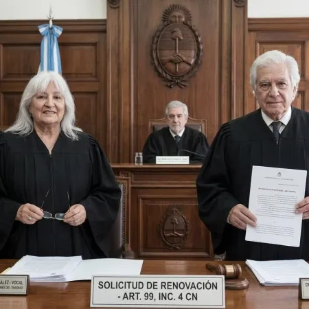 Cómo funciona el procedimiento para extender el mandato de jueces mayores de 75