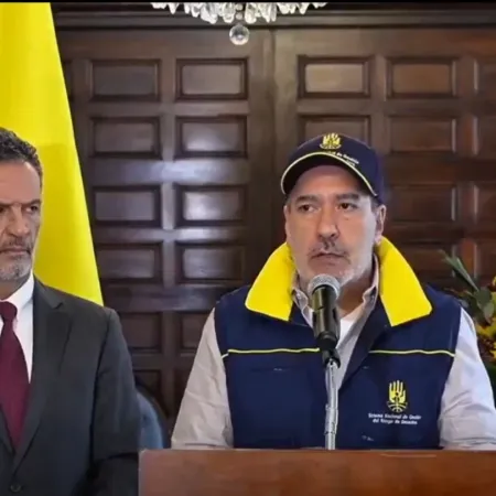 David Tamayo llega a la UNGRD durante la crisis por el terremoto